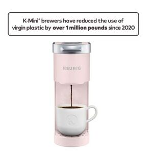 Keurig K-Mini Plus Single Serve K-Cup Pod Coffee Maker, Dusty Rose